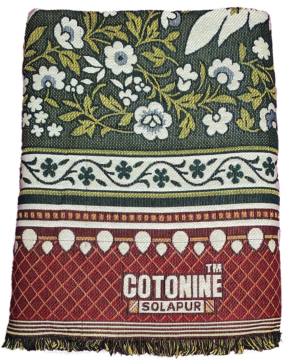 Solapuri Chadar / Single Size Cotton Blanket, Premium Quality : Super ...